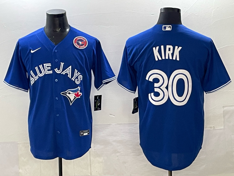 Men Toronto Blue Jays #30 Kirk blue Nike MLB 2025 Jersey 00332